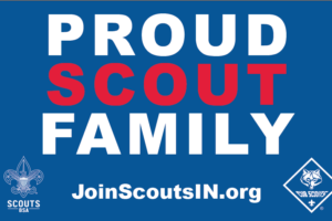Proud Scout Family Yard Sign